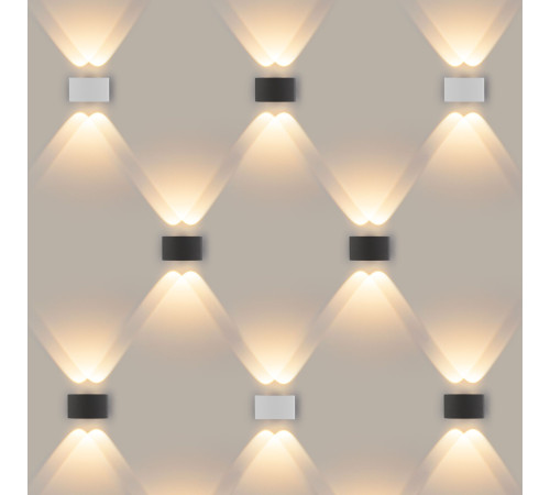 Пылевлагозащиltwbrgtщенный светодиодный светильник Twinky Double серый IP54 1555 Techno LED серый