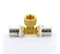 Тройник пресс Uni-Fitt 20х1/2х20 707G7270