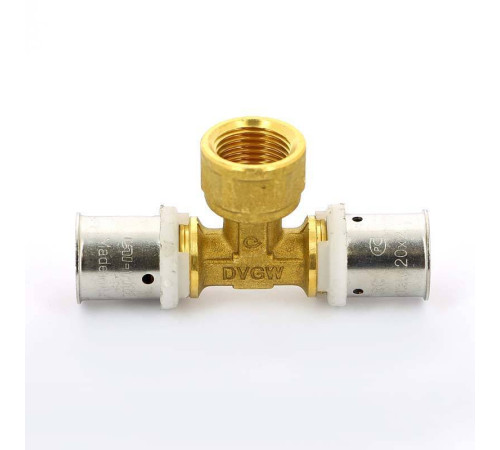 Тройник пресс Uni-Fitt 20х1/2х20 707G7270