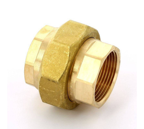 Разъемное соединение ВВ Viega 1 1/4 плоская прокладка бронза 271053