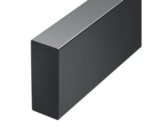 Полотенцедержатель двойной KEUCO Edition 11 450 мм чёрный шлифованный хром 11118 130000