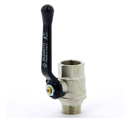 Кран шаровой Bugatti Oregon 1 НВ рычаг 03050074