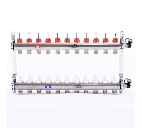 Коллекторная группа Uni-Fitt 415S 1 x 3/4 EK 11 выходов 450I4311