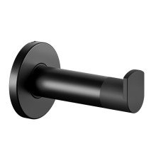 Крючок для полотенца KEUCO Plan с упором для двери черный матовый 14911 370000