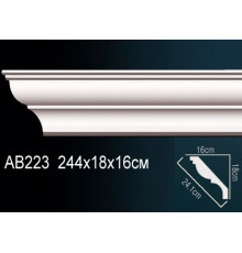 Карниз потолочный Perfect AB223 полиуретановый AB223