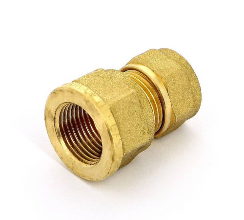 Муфта обжимная Tiemme 1100 12 мм х 3/8 ВР латунная 1000128