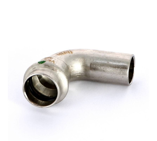 Отвод однораструбный 90° Viega Sanpress Inox пресс нержавеющая сталь 18 мм 435714