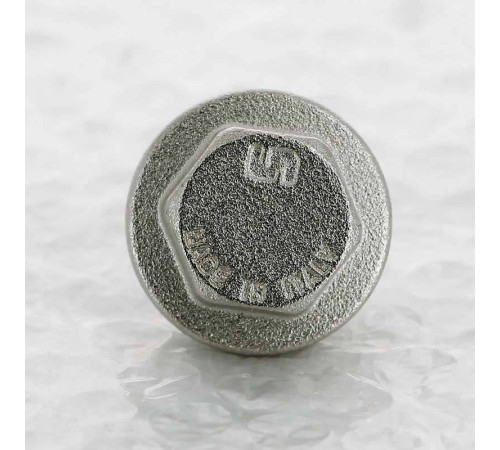 Заглушка резьбовая Uni-Fitt НР никелированная 3/4 608N3000