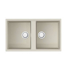 Кухонная мойка OMOIKIRI Kitagawa 83-2-U-WH Artceramic 83,6x48,8 см белый 4993809