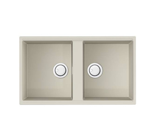 Кухонная мойка OMOIKIRI Kitagawa 83-2-U-WH Artceramic 83,6x48,8 см белый 4993809