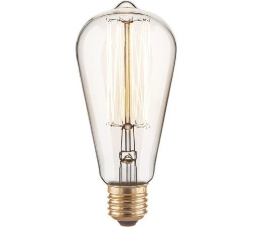 Ретро лампа Эдисона ST64 60W E27 ST64 60W