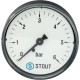 Манометр аксиальный STOUT 63 мм 1/4 0-6 бар SIM-0009-630608