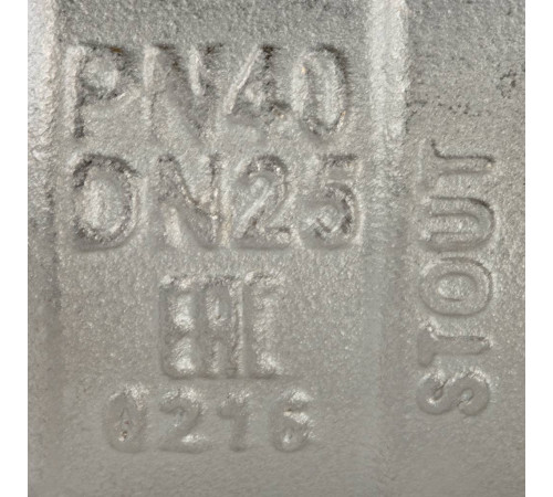 Кран шаровой STOUT полнопроходной НР/НР ручка бабочка 1 SVB-0006-000025