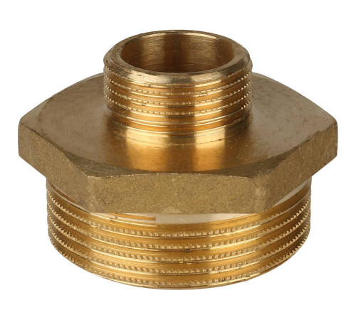 Ниппель переходной STOUT 1 1/2х3/4 НР-НР латунный SFT-0003-011234