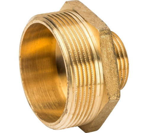 Ниппель переходной STOUT 2x1 НН латунный SFT-0003-000021