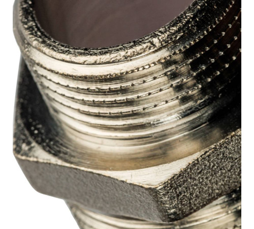 Ниппель переходной STOUT 1x3/4 НН никелированный SFT-0004-000134