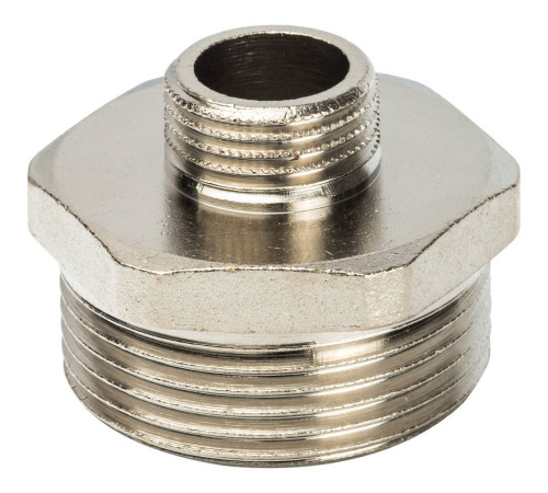 Ниппель переходной STOUT 1 1/4x1/2 НН никелированный SFT-0004-011412