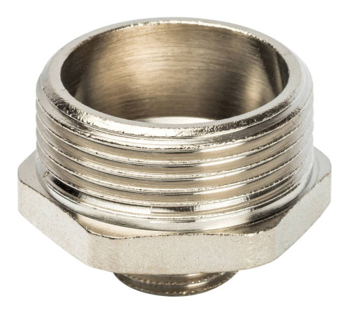Ниппель переходной STOUT 1 1/4x1/2 НН никелированный SFT-0004-011412