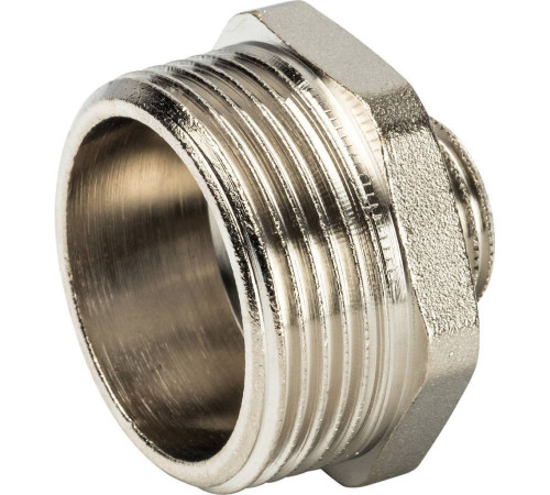 Ниппель переходной STOUT 1 1/4x1/2 НН никелированный SFT-0004-011412