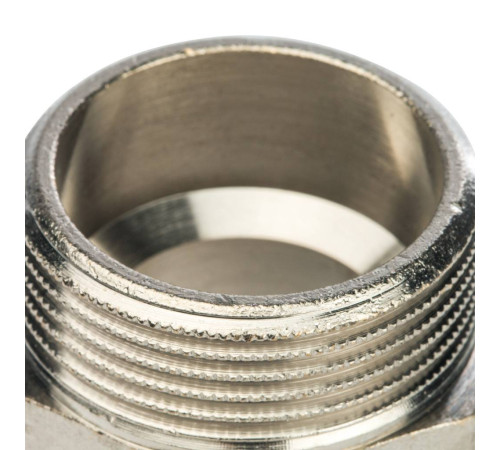 Ниппель переходной STOUT 1 1/4x1 НН никелированный SFT-0004-001141