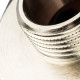 Ниппель переходной STOUT 1 1/2x3/4 НН никелированный SFT-0004-011234