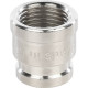 Муфта переходная STOUT ВВ никелированная 1/2x3/8 SFT-0006-001238