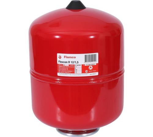Расширительный бак для отопления Flamco Flexcon R 12 л 6 бар 16014RU