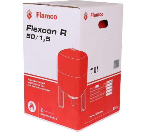 Расширительный бак Flamco Flexcon R 50 л 6 бар 16053RU