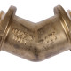 Угольник аксиальный STOUT 45° 32 мм для труб из сшитого полиэтилена SFA-0031-000032