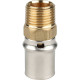 Переходник прессовый STOUT с наружной резьбой 1/2x20 мм SFP-0001-001220