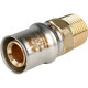 Переходник прессовый STOUT с наружной резьбой 1/2x20 мм SFP-0001-001220