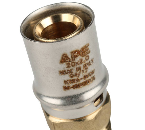 Переходник прессовый STOUT с наружной резьбой 1/2x20 мм SFP-0001-001220