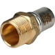 Переходник STOUT прессовый с наружной резьбой 3/4 x 20 мм SFP-0001-003420