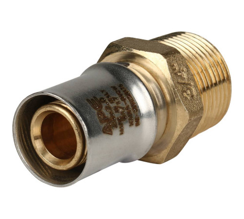 Переходник STOUT прессовый с наружной резьбой 3/4 x 20 мм SFP-0001-003420