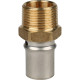 Переходник STOUT прессовый с наружной резьбой 3/4 x 20 мм SFP-0001-003420