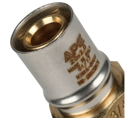 Переходник STOUT прессовый с наружной резьбой 3/4 x 20 мм SFP-0001-003420