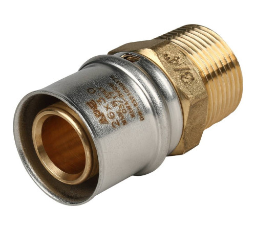 Переходник STOUT прессовый с наружной резьбой 3/4 x 26 мм SFP-0001-003426