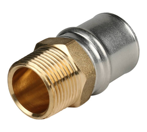 Переходник STOUT прессовый с наружной резьбой 3/4 x 26 мм SFP-0001-003426