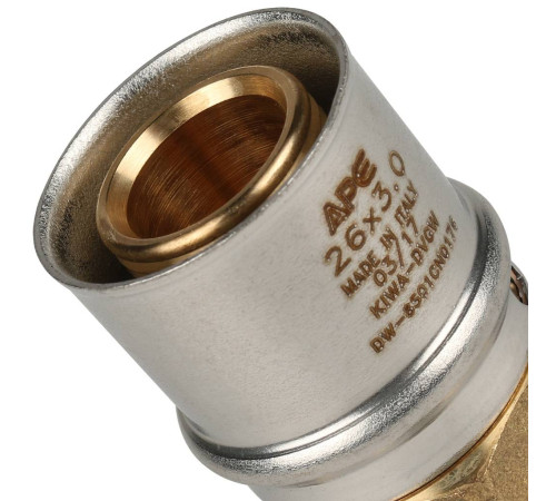 Переходник STOUT прессовый с наружной резьбой 3/4 x 26 мм SFP-0001-003426