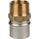 Переходник прессовый STOUT с наружной резьбой 1 x 32 SFP-0001-000132