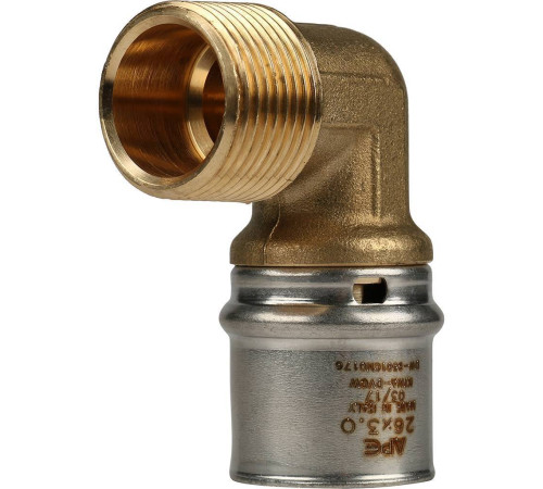 Угольник-переходник STOUT 3/4х26 мм с наружной резьбой пресс SFP-0011-003426