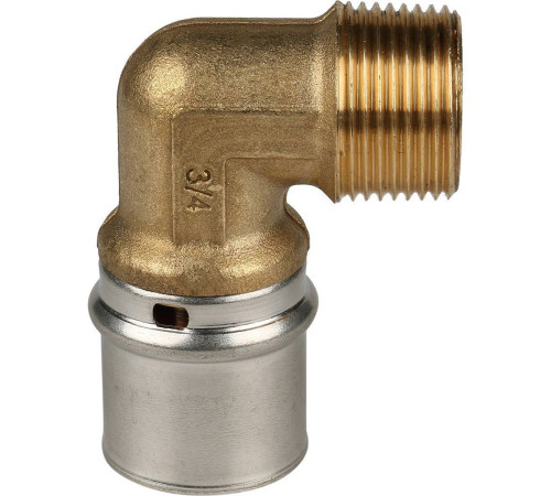 Угольник-переходник STOUT 3/4х26 мм с наружной резьбой пресс SFP-0011-003426