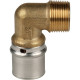 Угольник-переходник STOUT 3/4х26 мм с наружной резьбой пресс SFP-0011-003426