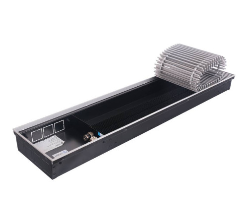 Конвектор внутрипольный STOUT SCN 80х240х1000 мм с роликовой решеткой SCN-1100-0824100
