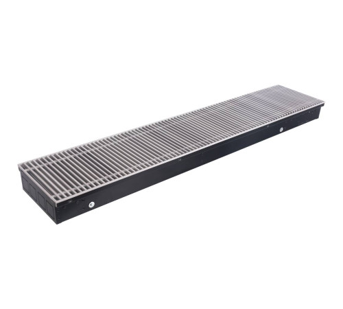 Конвектор внутрипольный STOUT SCN 80x240x1200 мм с роликовой решёткой SCN-1100-0824120