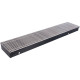 Конвектор внутрипольный STOUT SCN 80x240x1200 мм с роликовой решёткой SCN-1100-0824120