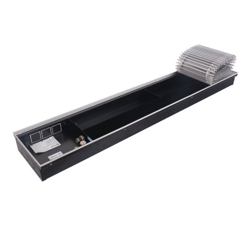 Конвектор внутрипольный STOUT SCN 80x240x1200 мм с роликовой решёткой SCN-1100-0824120