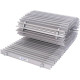 Конвектор внутрипольный STOUT SCN 80x240x1200 мм с роликовой решёткой SCN-1100-0824120