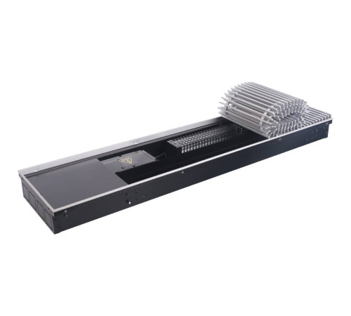 Конвектор внутрипольный STOUT SCQ 75х240х1000 мм с роликовой решёткой SCQ-1100-0724100