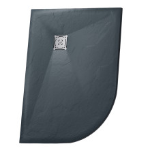 Душевой поддон асимметричный RGW Stone Tray ST/AR-G 1200х800 мм графит 16154128-02R